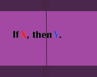 if x, then y  