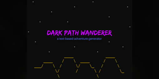 Cover image for Dark Path Wanderer