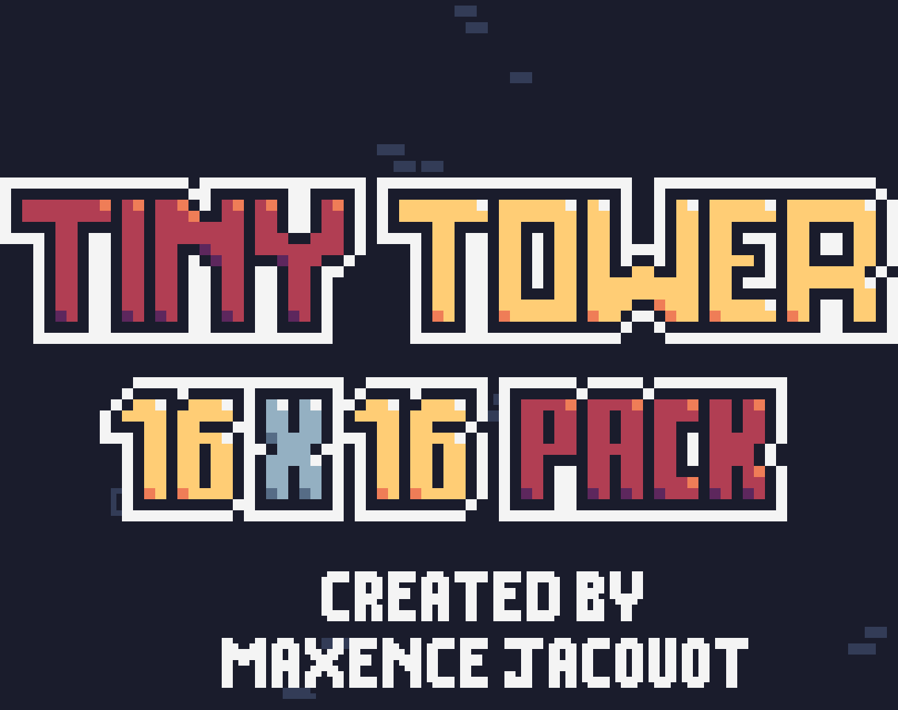 TINY TOWER [16x16] Asset Pack