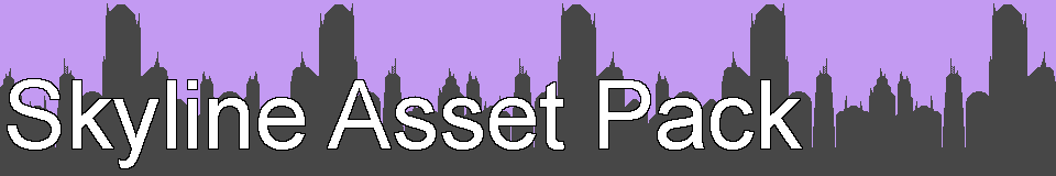 Cityscape - Skyline/City Background Asset Pack