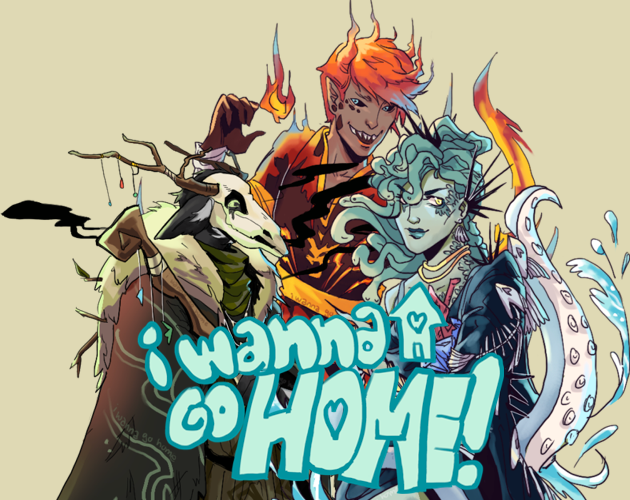 Cover image for I Wanna Go Home!