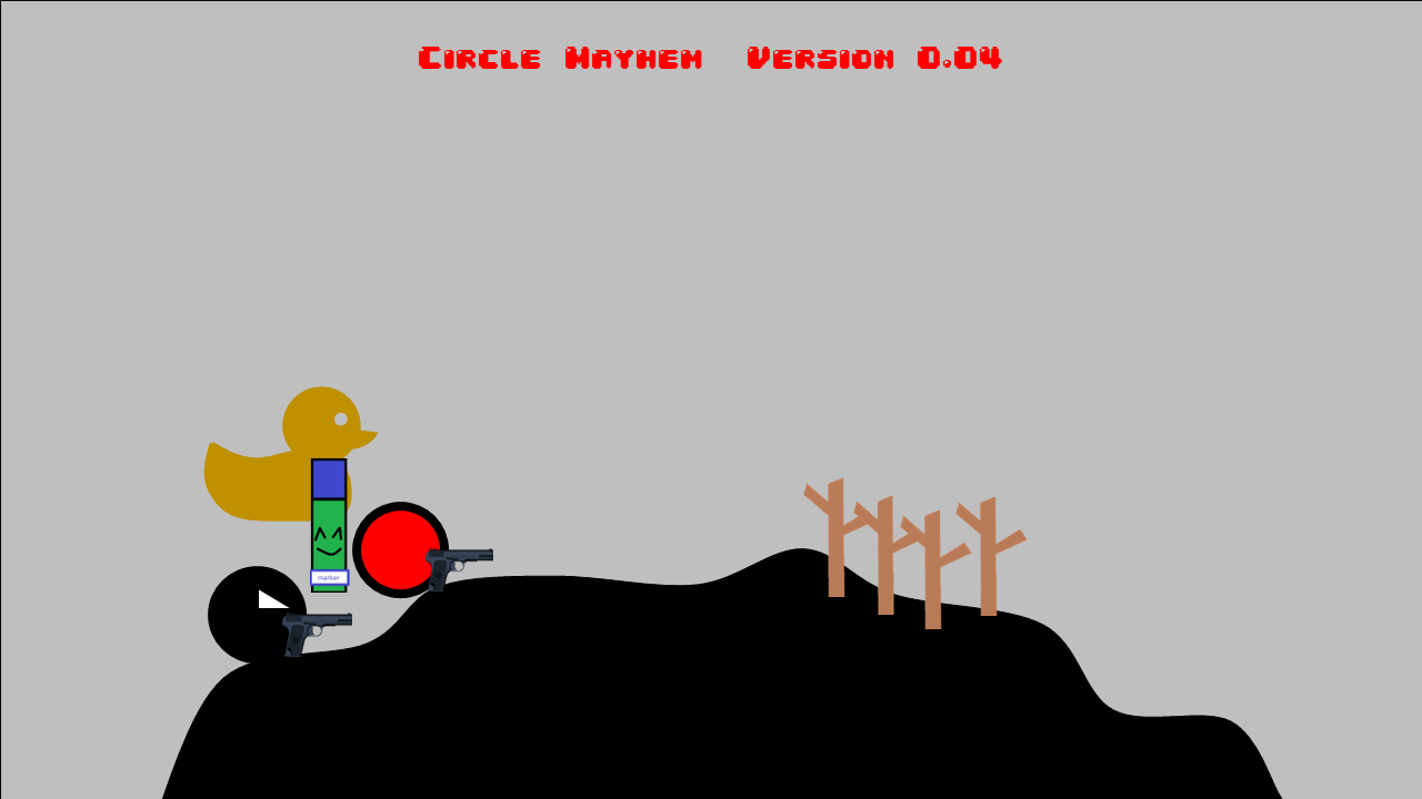 Circle mayhem: version 0.04