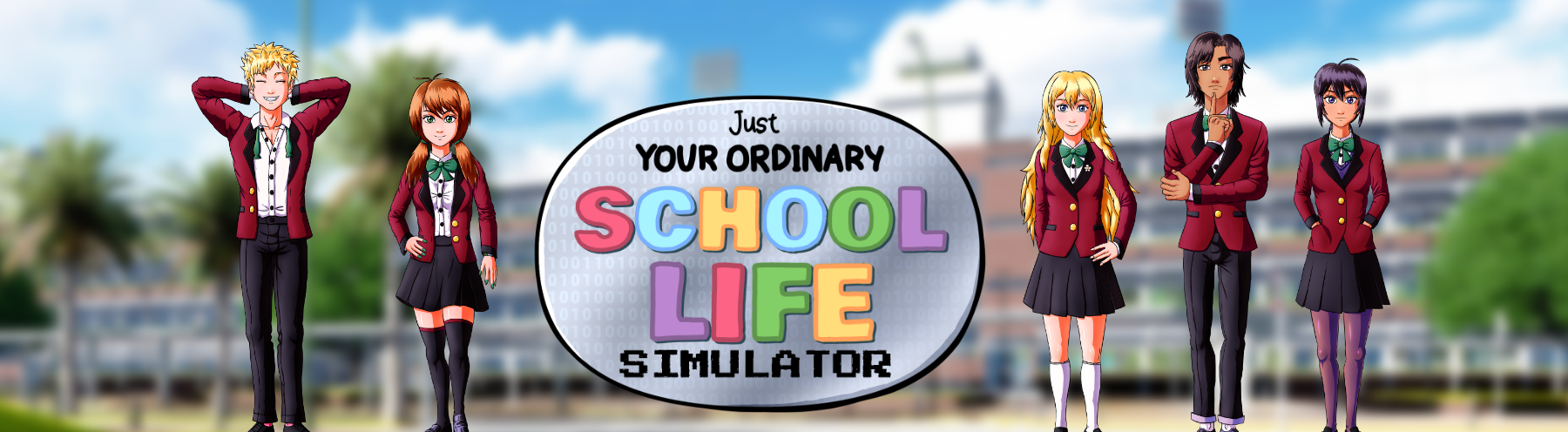 Just Your Ordinary School Life Simulator (A Visual Novel)