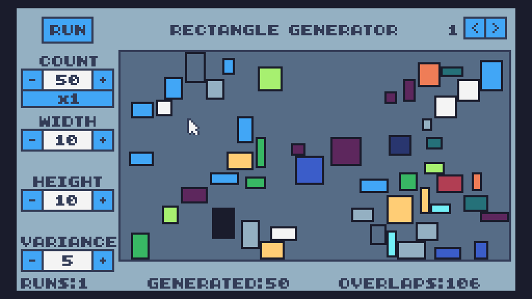 tic-80 rectangle generator
