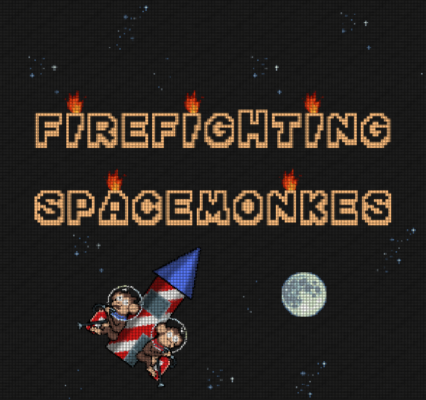 Cover image for Firefighting Space Monkes