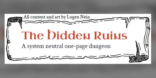 Cover image for The Hidden Ruins