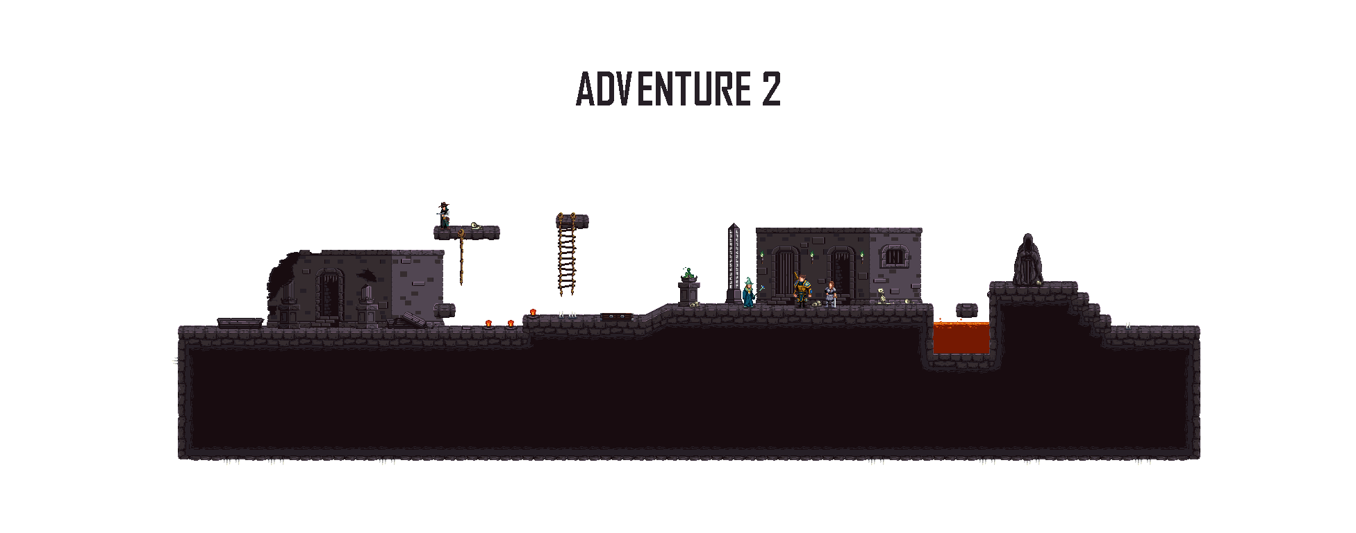 Adventure 2: Cave Tileset