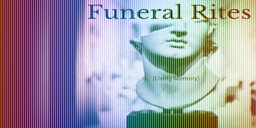 Cover image for FUNERAL RITES (Living Memory)