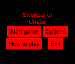Sweeper of chaos