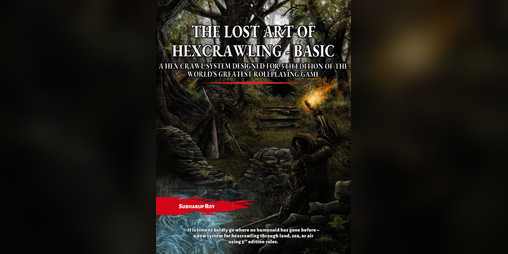 Cover image for The Lost Art of Hexcrawling - Basic