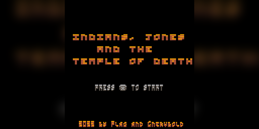 Cover image for Indians, Jones and the Temple of Death