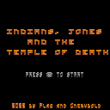 Cover image for Indians, Jones and the Temple of Death