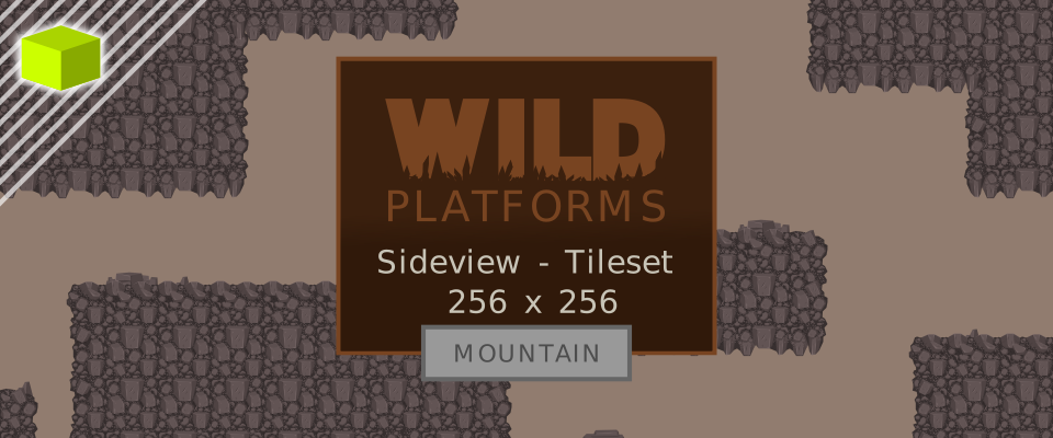 Wild Platforms - Game Kit - Mountain Tileset