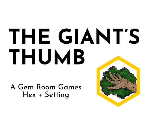 Cover image for The Giant's Thumb