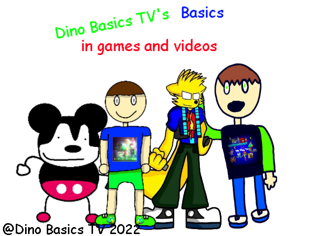 Dino Basics TV's Basics in Games and Videos - Baldi's Basics 1.4.3 Mod