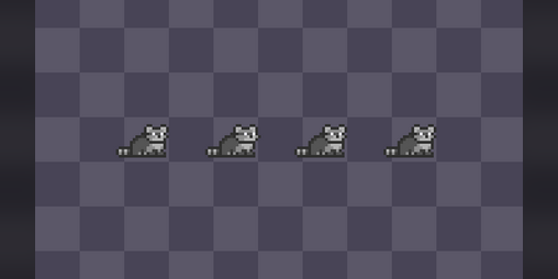 2D Pixel Art Cat Sprites by Elthen's Pixel Art Shop