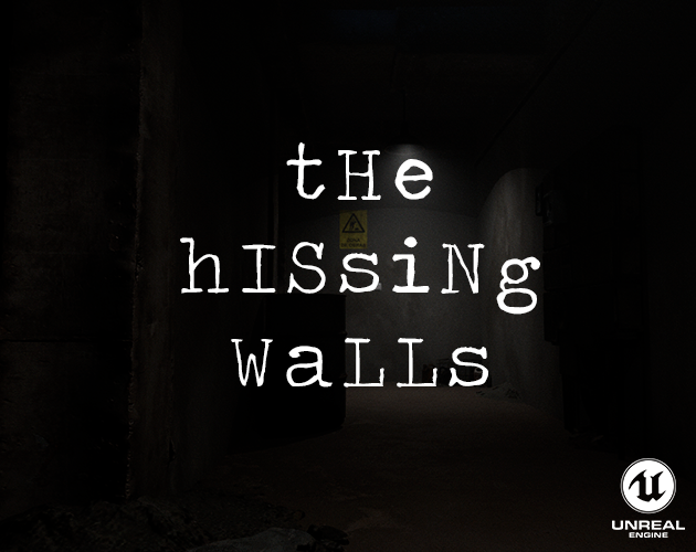 Cover image for THE HISSING WALLS