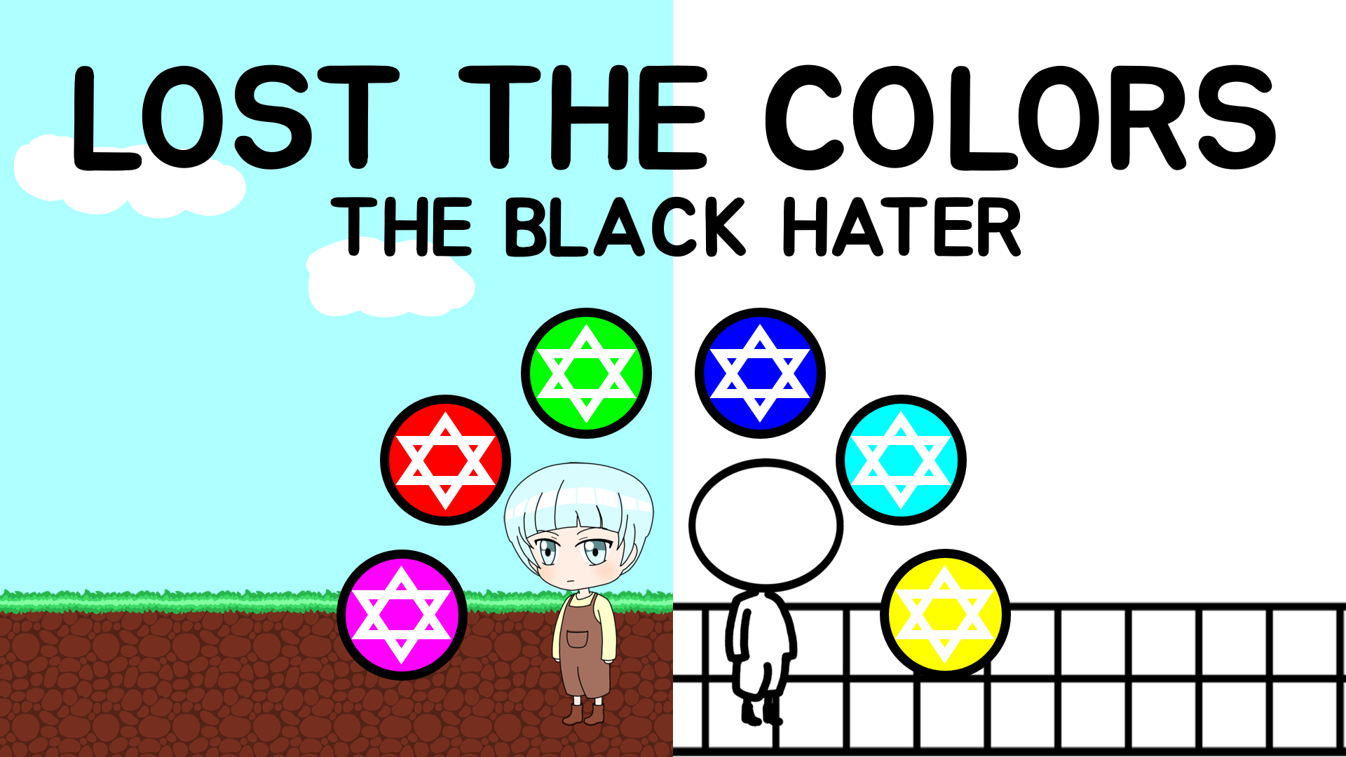 LOST THE COLORS - THE BLACK HATER -