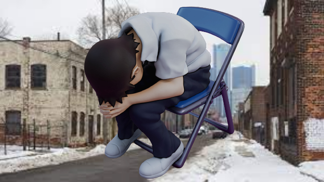 Cover image for shinji goes to detroit [neon genesis evangelion]