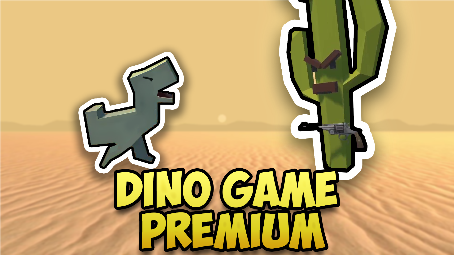Chrome Dino, The Dinosaur Game, T-Rex Game Art Print by Zen20