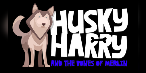 Cover image for Husky Harry & The Bones of Merlin