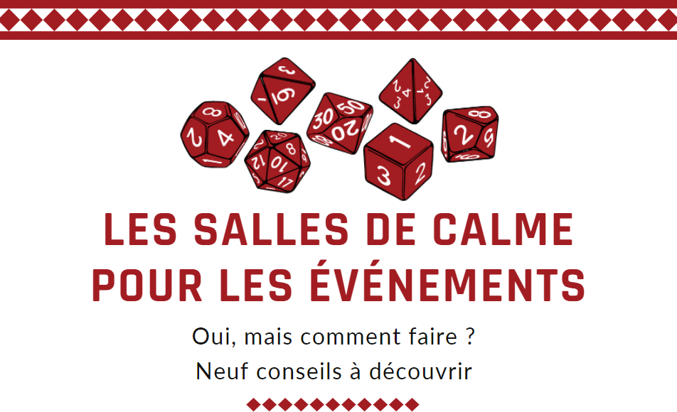 Cover image for Les salles de calme pour les événements