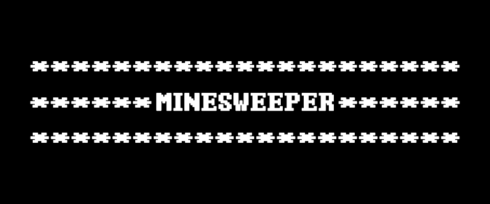 Minesweeper Console