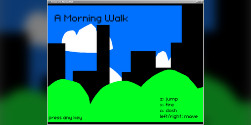 Cover image for A Morning Walk