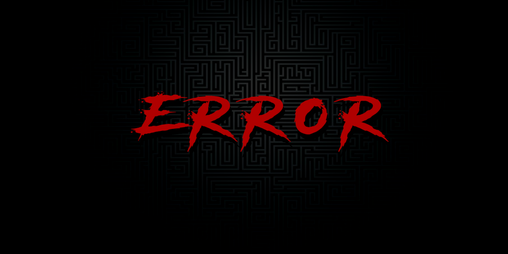 Cover image for Error