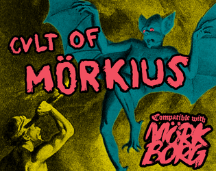 Cult of Mörkius | for MÖRK BORG   - It's Mörkin' time! 