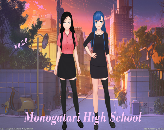 Cover image for Monogatari High School V0.2.1