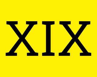 XIX (Nineteen)   - An 18-card strategy game for two players 