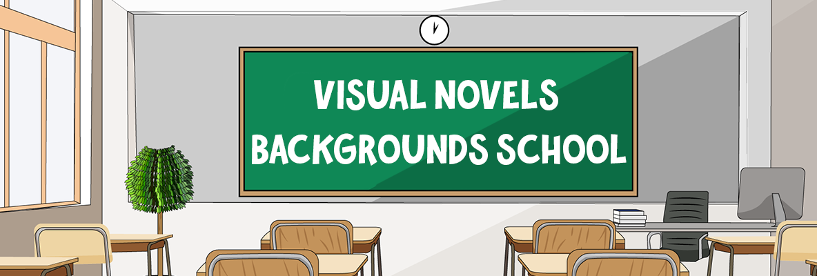 Visual novels backgrounds School