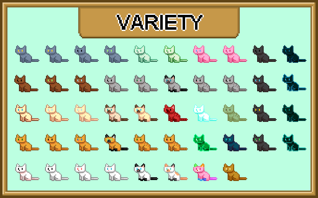 Cats || Pixel Asset Pack by Pop Shop Packs