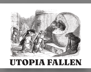 Utopia Fallen   - A modular one-page dungeon for Mausritter 