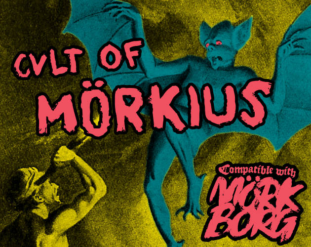 Cover image for Cult of Mörkius | for MÖRK BORG