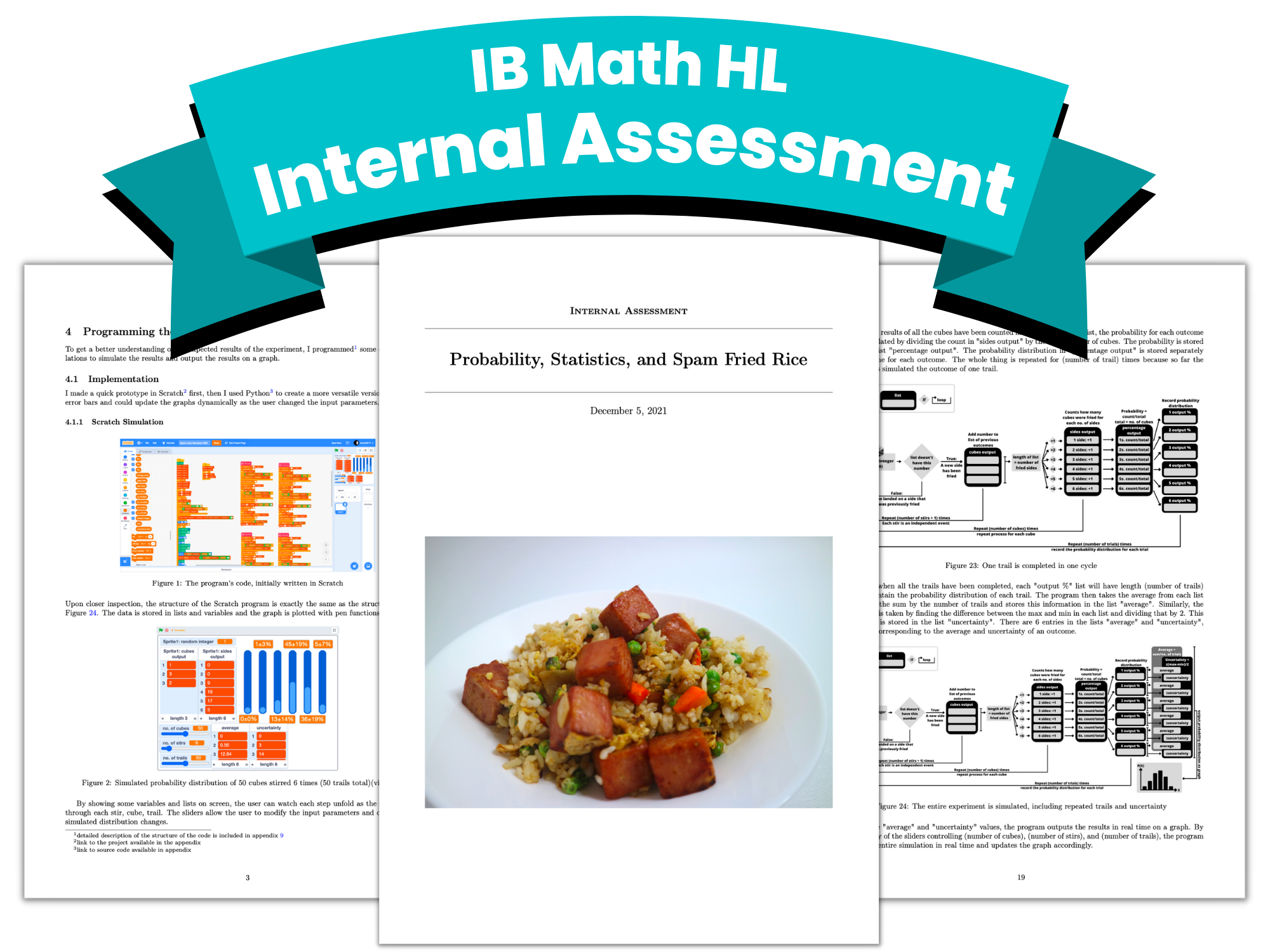 IB Maths (AA HL) IA: Probability and Fried Rice