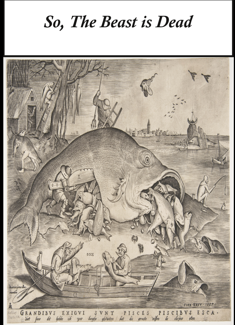 Cover image for So, the Beast is Dead