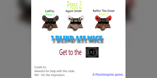 Cover image for 3 Blind Ass Mice