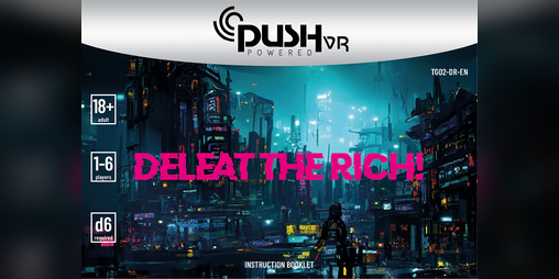 Cover image for DELEAT THE RICH!