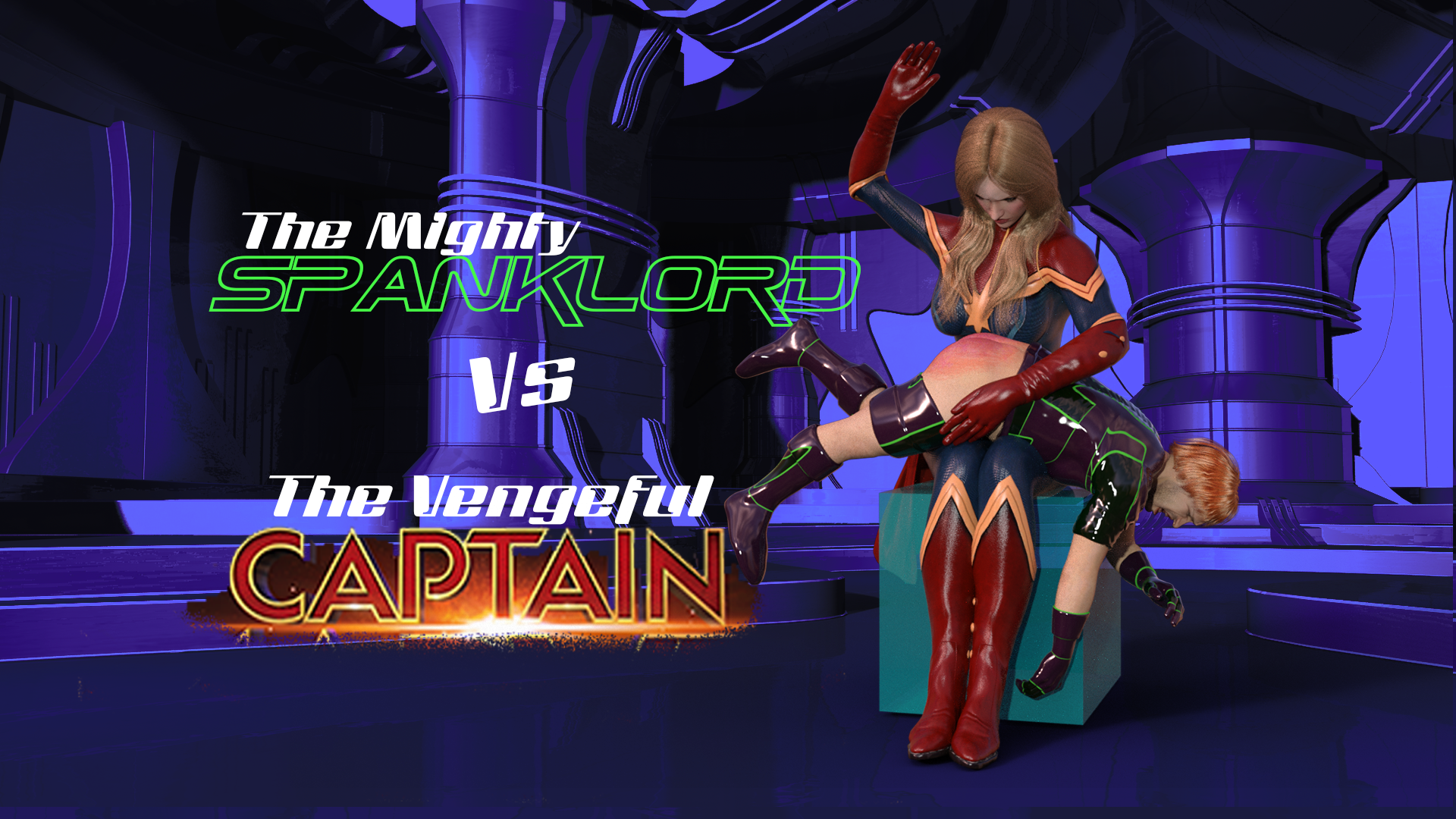 Cover image for The Mighty Spanklord vs The Vengeful Captain (demo version)