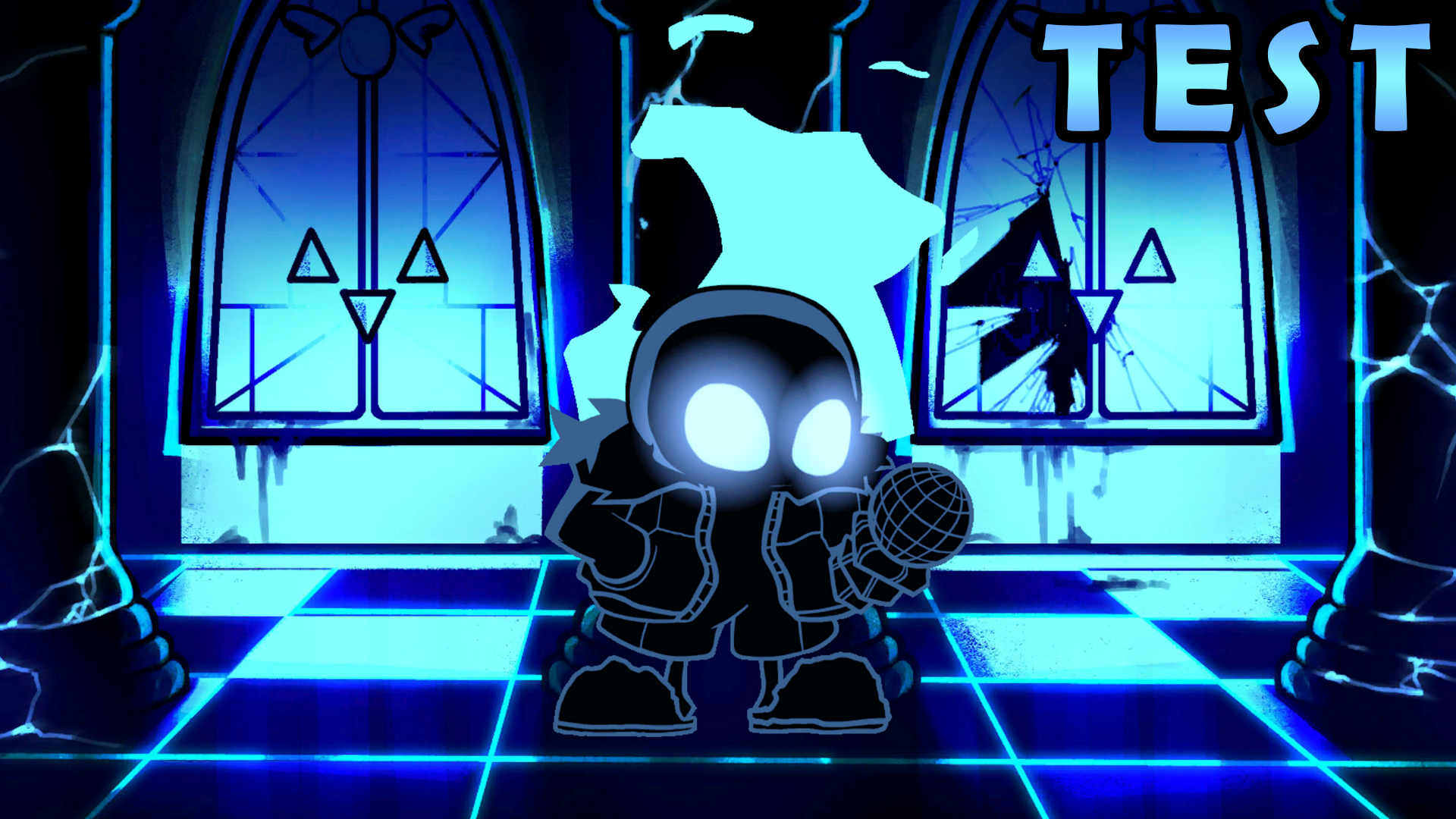 FNF Indie cross Mod] Nightmare Sans [Test] by Banana developer