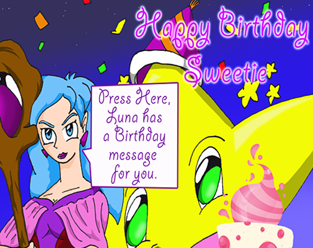 Happy Birthday Sweetie by mcolverdesigns