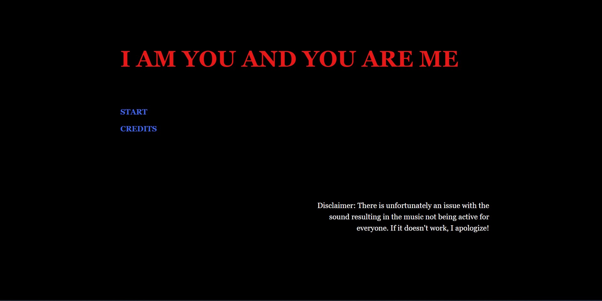 I AM YOU AND YOU ARE ME by BMP Productions