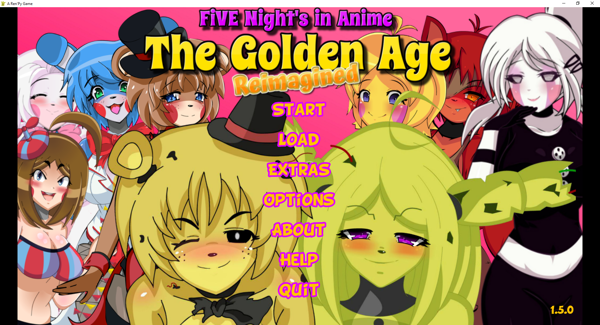 Five Nights At Freddy's, But It's Anime (FNIA: The Golden Age) 