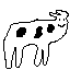 Funky cow Abduction