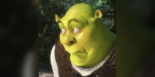 Cover image for Falling Shrek