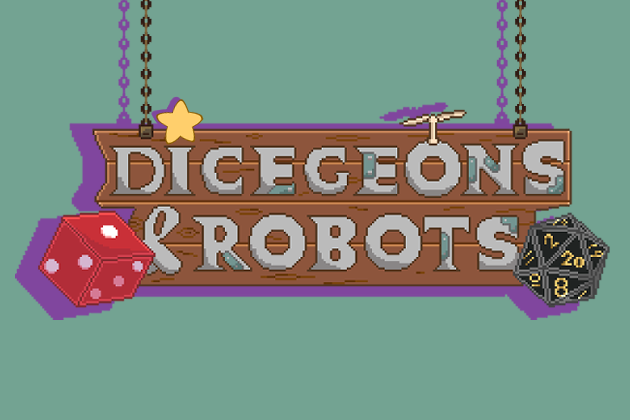 Cover image for Dicegeons & Robots