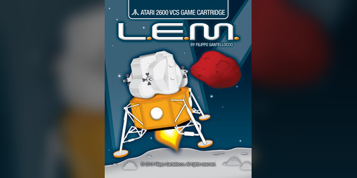 Cover image for L.E.M. Lunar Excursion Module (Atari 2600)