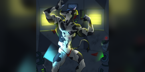 Cover image for Dancing Space Cow
